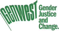 GenWest logo, which reads: GenWest, Gender Justice and Change